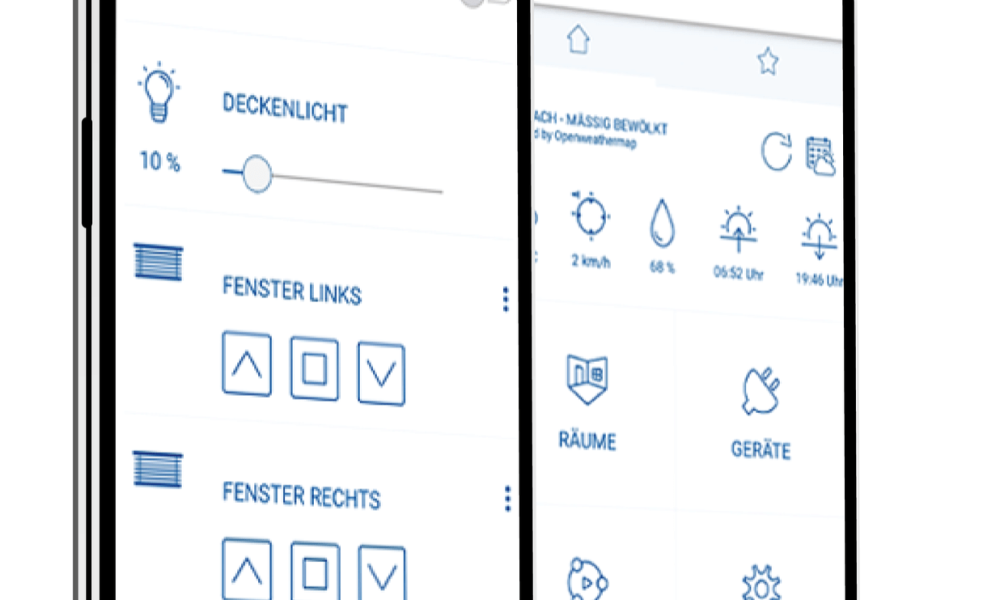 Ledwerk, SmartHome System von Eltako und Loxone